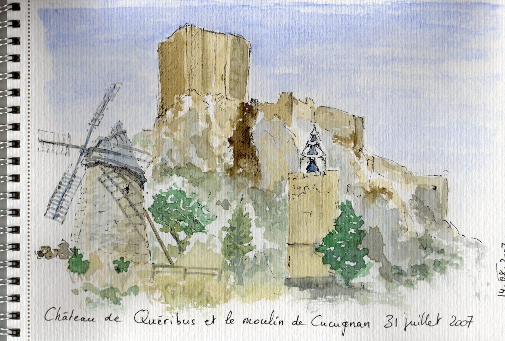 Château de Quéribus et Cucugnan